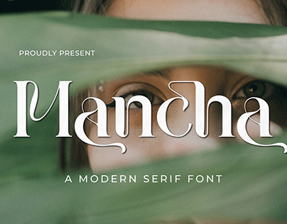 Mancha - A Modern Serif Font