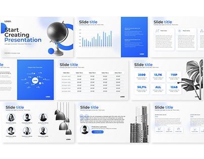 Clean and simple PowerPoint presentation