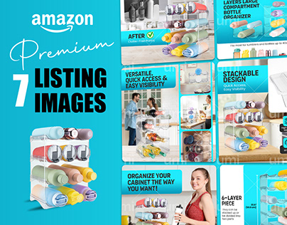 Bottle Rank Listing Infographics | Amazon Images