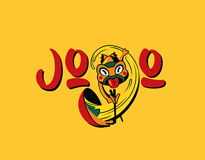 The corporate identity of the Jojo ramen bar