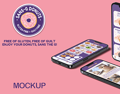 SANS-G DONUTS: Gluten Free Donut Mobile App