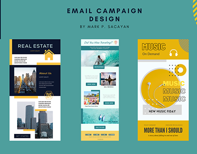 Email campaign designs