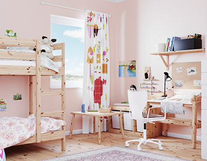 IKEA style kid's room