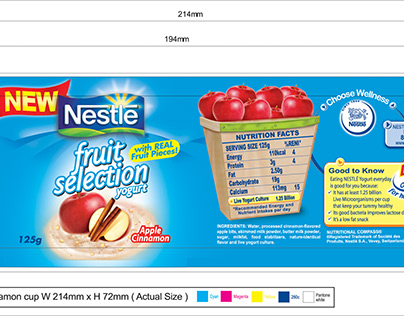 Nestle Fruit Selection Yogurt