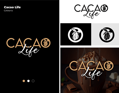Diseño de logo para cafetería