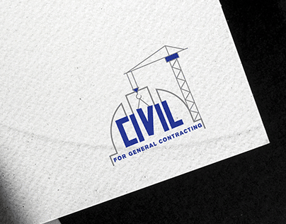 Civil For General Construction Logo