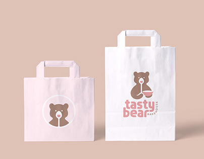Vignette du project - Tasty Bear Bakehouse - Brand Identity Design