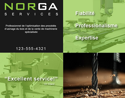 NORGA - Presentation page