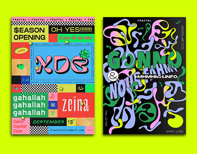 CAIRO RAVE POSTERS: 2019-2023