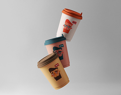 Сoffee cups design