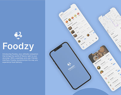 Project thumbnail - Foodzy Food Delivery App
