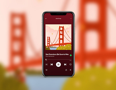 "San Francisco" song cover illustration