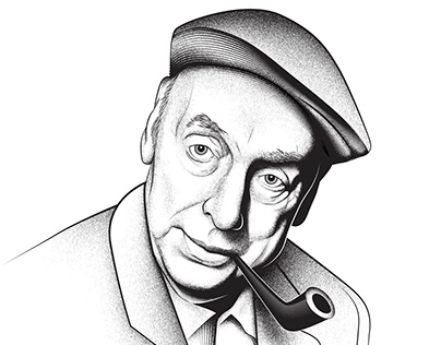 Ilustración Pablo Neruda