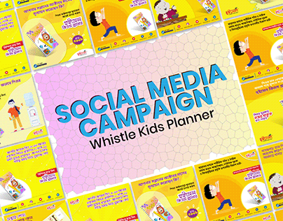 Social Media Campaign | Whistle Kids' Planner