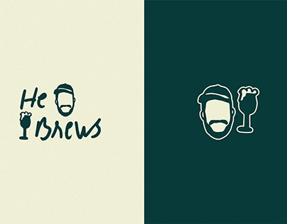 Logo & Beer Icon Set for @he_brews__
