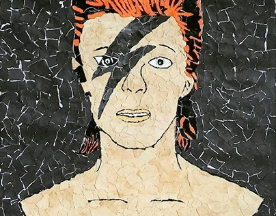 David Bowie - Collage