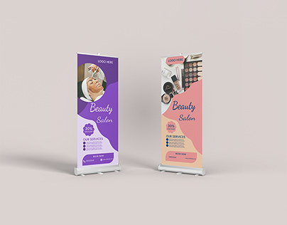 New Roll Up Design For Beauty Salon
