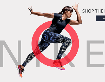 Nike's website