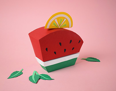 Watermelon | PAPER STOPMOTION ANIMATION
