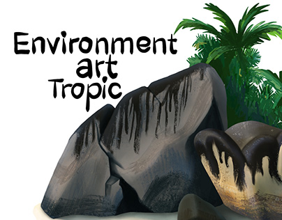 Environment art: tropic