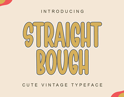 Straight Bough Sans Serif Font