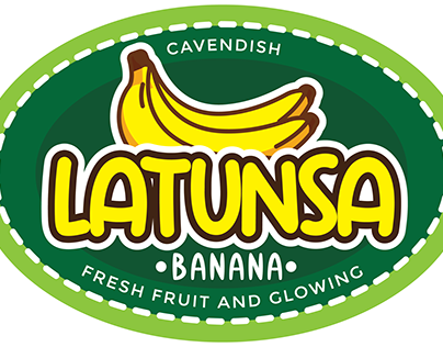 logo design for latunsa banana cavendish