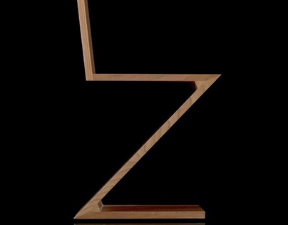 ZIGZAG CHAIR by Gerrit T. Rietveld - 1934
