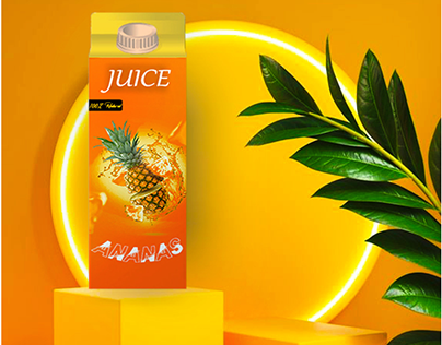 Juice Ananas Design