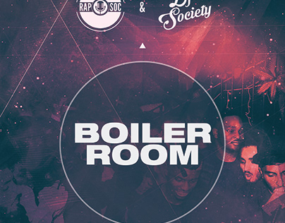 Boiler Room Flyer