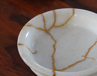Kintsugi: A Marble Vase