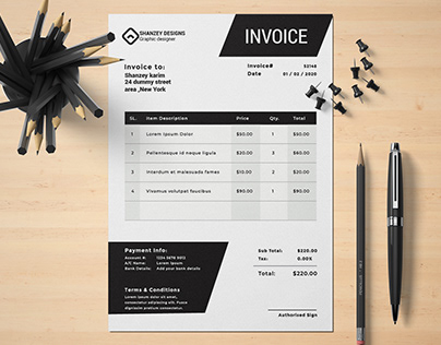 Invoice Design ideas