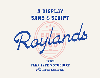 Roylands Font Duo