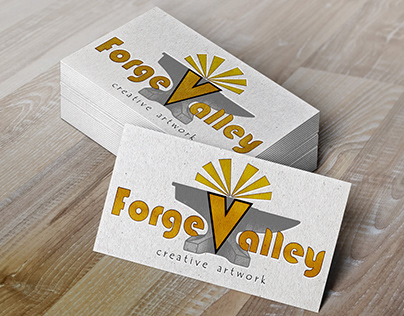 Forge Valley, creative artwork logo design