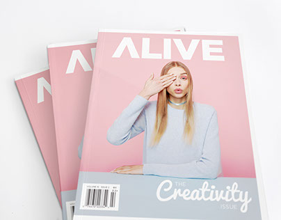 ALIVE Magazine Redesign: The Creativity Issue