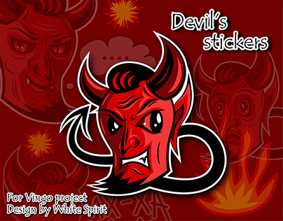 Devilish sticker pack
