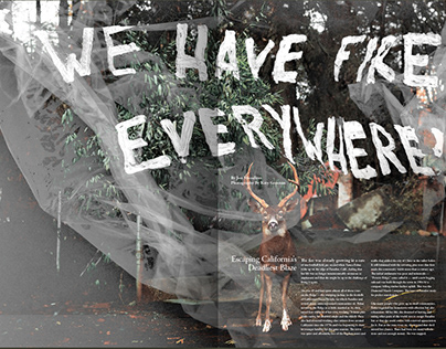 Publication Design 'We Have Fire Everywhere'