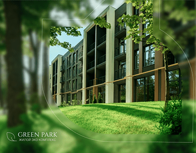 Landing page - Residential Complex "Green park"