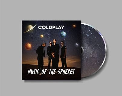 Обложка для музыкального альбома "Coldplay"