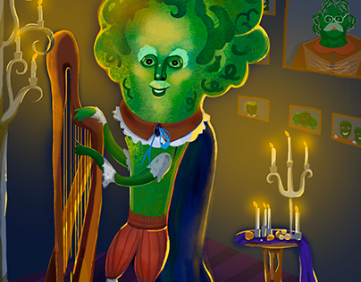 portrait Mr. Broccoli