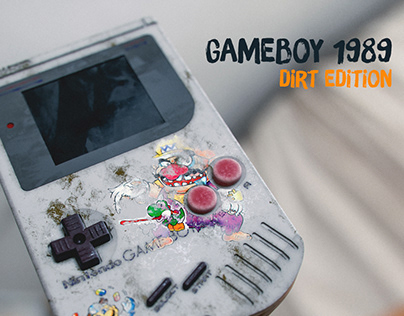 Nintendo GAMEBOY 1989 "Dirt Edition"