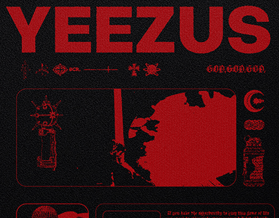 "YEEZUS" Kanye West Poster