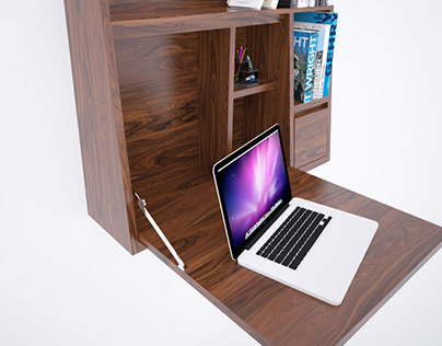 wall mounted study desk