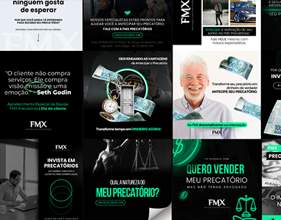 FMX Precatórios - Design Social Media