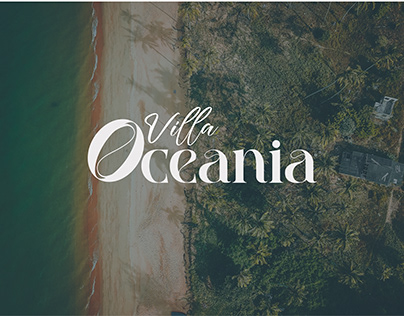 Villa Oceania Logo Design