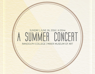 Summer Concert – Print Package