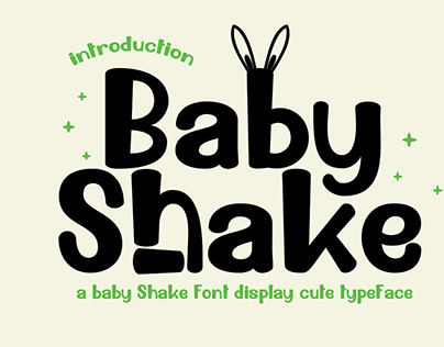 Baby Shake Font