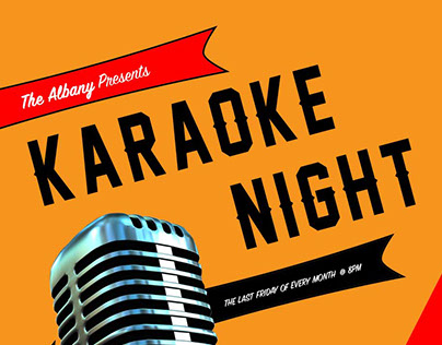 Karaoke Night Poster