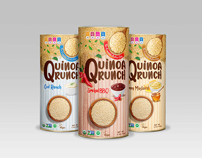 Quinoa Qrunch Packaging Design
