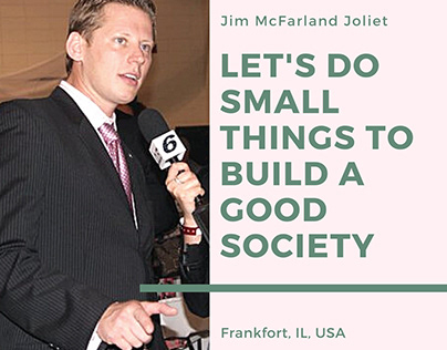 Jim McFarland Joliet is an active social worker
