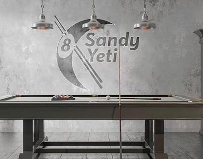 Billiards Logo ( Sandy Yeti ) Identity
